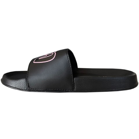 Klapki damskie Lee Cooper czarno-różowe LCW-24-42-2482LA Klapki damskie Lee Cooper czarno-różowe LCW-24-42-2482LA