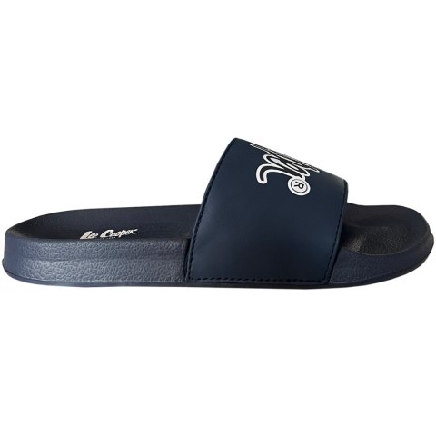 Klapki damskie Lee Cooper granatowo-białe LCW-24-42-2480LA Klapki damskie Lee Cooper granatowo-białe LCW-24-42-2480LA