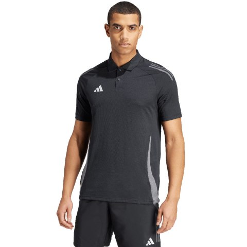 Koszulka męska adidas Tiro 24 Competition Polo czarna IJ8344 Koszulka męska adidas Tiro 24 Competition Polo czarna IJ8344