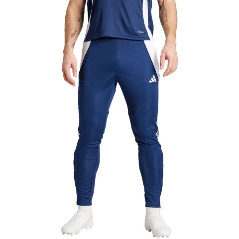 Spodnie męskie adidas Tiro 24 Slim Training granatowe IR9344 Spodnie męskie adidas Tiro 24 Slim Training granatowe IR9344