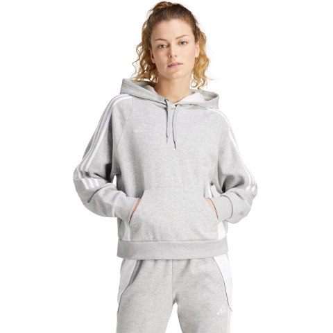 Bluza damska adidas Tiro 24 Hooded szara IR7509 Bluza damska adidas Tiro 24 Hooded szara IR7509