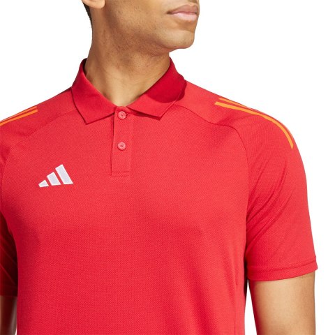 Koszulka męska adidas Tiro 24 Competition Polo czerwona IR7563 Koszulka męska adidas Tiro 24 Competition Polo czerwona IR7563