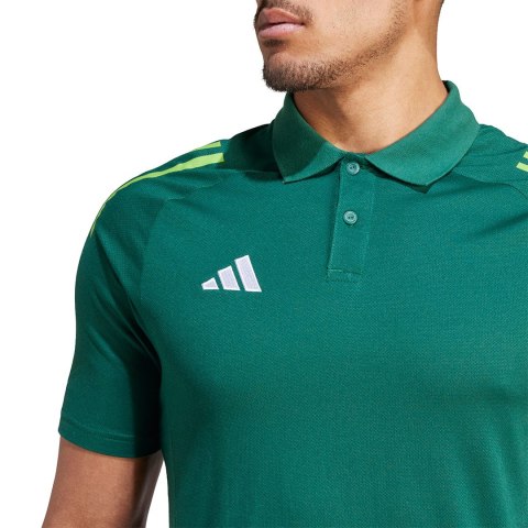 Koszulka męska adidas Tiro 24 Competition Polo zielona IR7567 Koszulka męska adidas Tiro 24 Competition Polo zielona IR7567