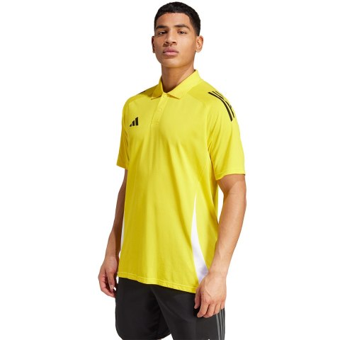 Koszulka męska adidas Tiro 24 Competition Polo żółta IV9144 Koszulka męska adidas Tiro 24 Competition Polo żółta IV9144
