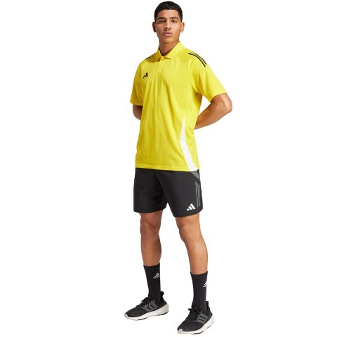 Koszulka męska adidas Tiro 24 Competition Polo żółta IV9144 Koszulka męska adidas Tiro 24 Competition Polo żółta IV9144