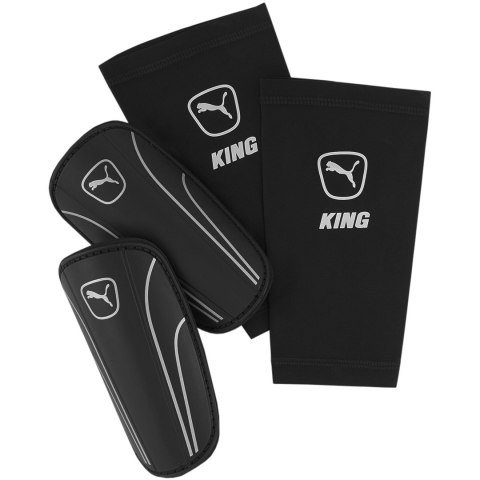 Ochraniacze piłkarskie Puma King Sleeve czarne 30851 02 Ochraniacze piłkarskie Puma King Sleeve czarne 30851 02