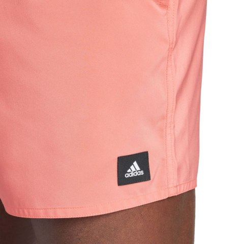 Spodenki kąpielowe męskie adidas Solid CLX Short-Length koralowe IR6223 Spodenki kąpielowe męskie adidas Solid CLX Short-Length koralowe IR6223