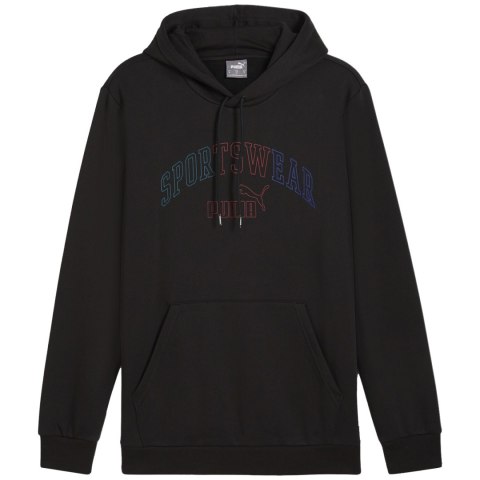 Bluza męska Puma Ess+ Logo LAB Gradient Hoodie FL czarna 681775 01 Bluza męska Puma Ess+ Logo LAB Gradient Hoodie FL czarna 681775 01