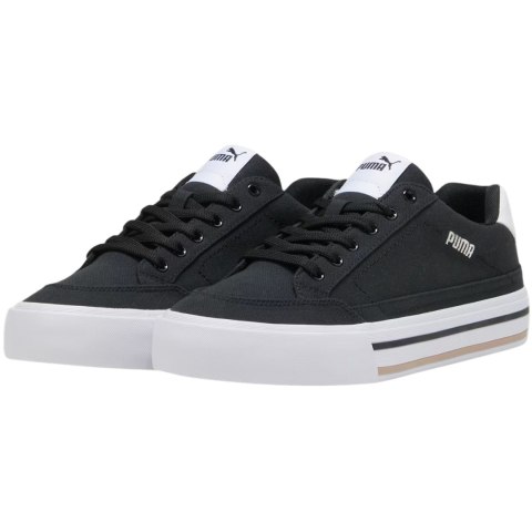 Buty dla dzieci Puma Court Classic czarne 395020 03 Buty dla dzieci Puma Court Classic czarne 395020 03