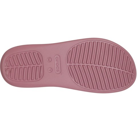 Klapki damskie Crocs Getaway Flip różowe 209589 5PG Klapki damskie Crocs Getaway Flip różowe 209589 5PG