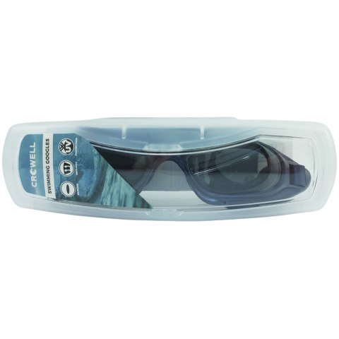 Okulary pływackie Crowell Shark granatowe 2552 Okulary pływackie Crowell Shark granatowe 2552