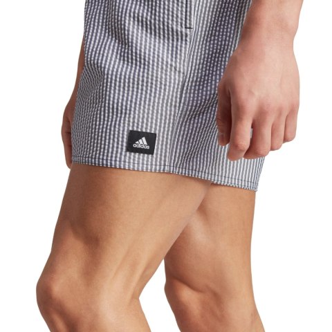 Spodenki kąpielowe męskie adidas Stripey Classics szare IL4020