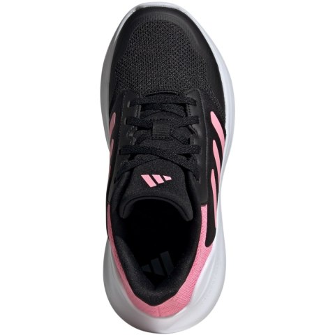 Buty dla dzieci adidas Tensaur Run 3.0 czarno-różowe IE3551 Buty dla dzieci adidas Tensaur Run 3.0 czarno-różowe IE3551