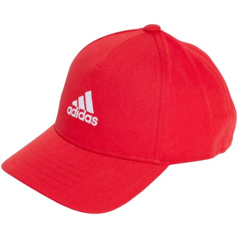 Czapka z daszkiem adidas Embroidered Logo Lightweight Baseball czerwona IY5421 Czapka z daszkiem adidas Embroidered Logo Lightweight Baseball czerwona IY5421