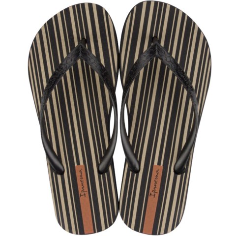 Klapki damskie Ipanema Classica Hap czarno-beżowe 83539-AR971 Klapki damskie Ipanema Classica Hap czarno-beżowe 83539-AR971