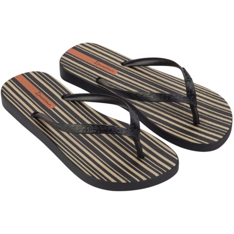 Klapki damskie Ipanema Classica Hap czarno-beżowe 83539-AR971 Klapki damskie Ipanema Classica Hap czarno-beżowe 83539-AR971