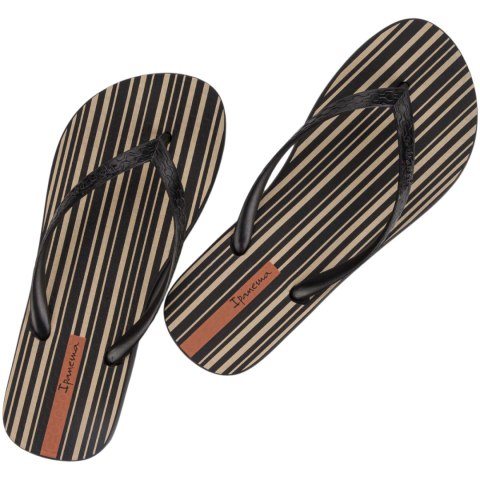 Klapki damskie Ipanema Classica Hap czarno-beżowe 83539-AR971 Klapki damskie Ipanema Classica Hap czarno-beżowe 83539-AR971