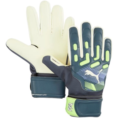 Rękawice bramkarskie Puma Future Match NC niebiesko-zielone 41926 05 Rękawice bramkarskie Puma Future Match NC niebiesko-zielone 41926 05