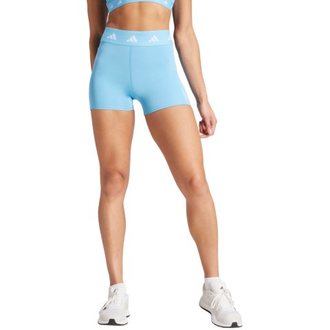 Spodenki damskie adidas Techfit błękitne IU1858 Spodenki damskie adidas Techfit błękitne IU1858