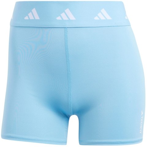 Spodenki damskie adidas Techfit błękitne IU1858 Spodenki damskie adidas Techfit błękitne IU1858