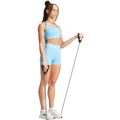 Spodenki damskie adidas Techfit błękitne IU1858 Spodenki damskie adidas Techfit błękitne IU1858