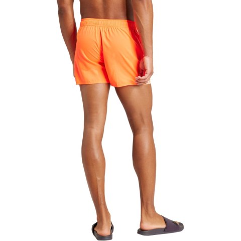 Spodenki kąpielowe męskie adidas 3-Stripes CLX Swim Shorts pomarańczowe IS2053 Spodenki kąpielowe męskie adidas 3-Stripes CLX Swim Shorts pomarańczowe IS2053