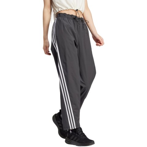 Spodnie damskie adidas Future Icons Three Stripes Woven czarne IP1567 Spodnie damskie adidas Future Icons Three Stripes Woven czarne IP1567