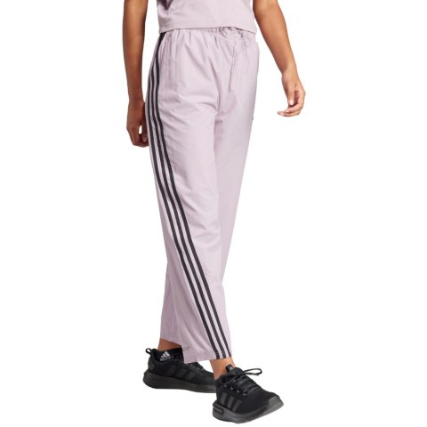 Spodnie damskie adidas Future Icons Three Stripes Woven różowe IS3655 Spodnie damskie adidas Future Icons Three Stripes Woven różowe IS3655