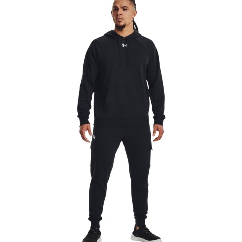 Bluza męska Under Armour Rival Fleece Hoodie czarna 1379757 001 Bluza męska Under Armour Rival Fleece Hoodie czarna 1379757 001