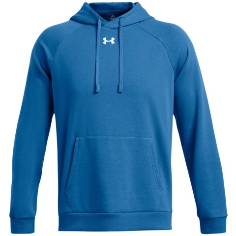 Bluza męska Under Armour Rival Fleece Hoodie niebieska 1379757 406 Bluza męska Under Armour Rival Fleece Hoodie niebieska 1379757 406