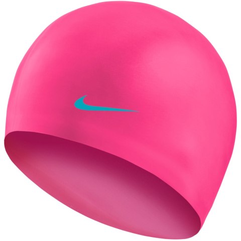 Czepek pływacki Nike Os Solid Junior S różowy TESS0106-670 Czepek pływacki Nike Os Solid Junior S różowy TESS0106-670