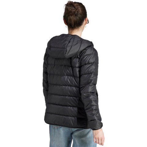 Kurtka damska adidas Essentials Light Down Hooded czarna HZ5724 Kurtka damska adidas Essentials Light Down Hooded czarna HZ5724