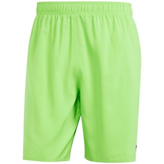 Spodenki kąpielowe męskie adidas Solid CLX Classic-Length limonkowe IR6217