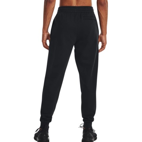 Spodnie męskie Under Armour Rival Fleece Joggers czarne 1379774 001 Spodnie męskie Under Armour Rival Fleece Joggers czarne 1379774 001