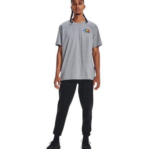 Spodnie męskie Under Armour Rival Fleece Joggers czarne 1379774 001 Spodnie męskie Under Armour Rival Fleece Joggers czarne 1379774 001