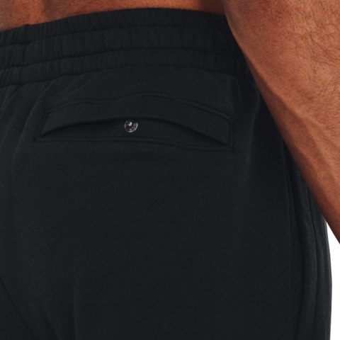 Spodnie męskie Under Armour Rival Fleece Joggers czarne 1379774 001 Spodnie męskie Under Armour Rival Fleece Joggers czarne 1379774 001