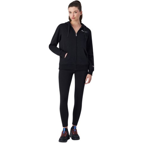 Bluza damska Champion Full Zip Hoodie czarna 117531 KK001 Bluza damska Champion Full Zip Hoodie czarna 117531 KK001