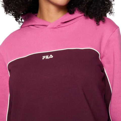 Bluza damska Fila Laagna różowo-bordowa FAW0907 43200 Bluza damska Fila Laagna różowo-bordowa FAW0907 43200