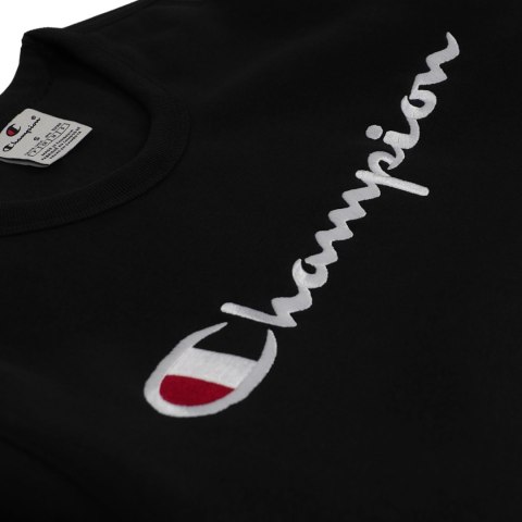 Bluza męska Champion Crewneck czarna 220254 KK001 Bluza męska Champion Crewneck czarna 220254 KK001