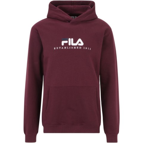 Bluza męska Fila Brunssum burgundowa FAU0145 40107 Bluza męska Fila Brunssum burgundowa FAU0145 40107