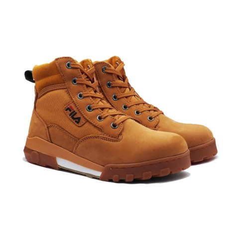 Buty damskie Fila Grunge II mid brązowe FFW0217 23015 Buty damskie Fila Grunge II mid brązowe FFW0217 23015
