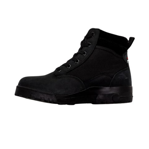 Buty damskie Fila Grunge II mid czarne FFW0217 80010 Buty damskie Fila Grunge II mid czarne FFW0217 80010