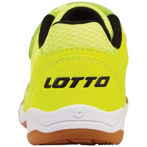 Buty dla dzieci Lotto Whizzer K żółto-czarne 2600120K 2411 Buty dla dzieci Lotto Whizzer K żółto-czarne 2600120K 2411