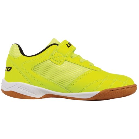 Buty dla dzieci Lotto Whizzer K żółto-czarne 2600120K 2411 Buty dla dzieci Lotto Whizzer K żółto-czarne 2600120K 2411