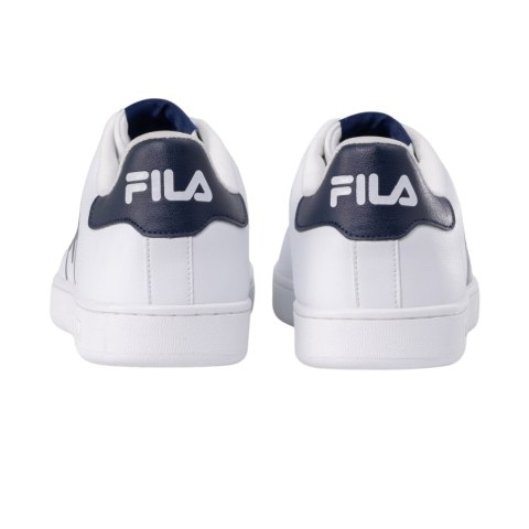 Buty męskie Fila Courtbay Logo biało-granatowe FFM0364 13037 Buty męskie Fila Courtbay Logo biało-granatowe FFM0364 13037
