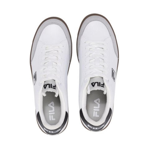 Buty męskie Fila Courtbay biało-czarne FFM0365 13036 Buty męskie Fila Courtbay biało-czarne FFM0365 13036