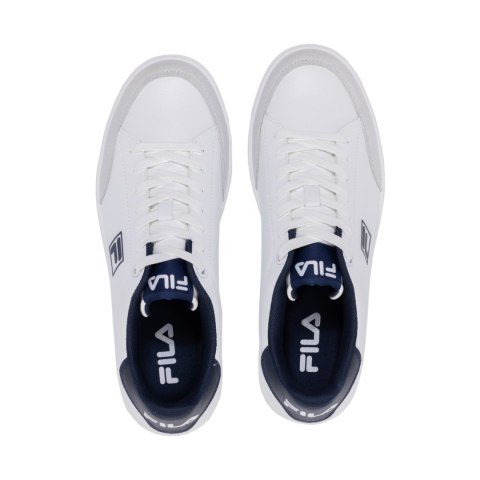 Buty męskie Fila Courtbay biało-granatowe FFM0365 13037 Buty męskie Fila Courtbay biało-granatowe FFM0365 13037