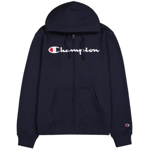 Bluza męska Champion Full Zip Hoodie granatowa 220255 BS501 Bluza męska Champion Full Zip Hoodie granatowa 220255 BS501