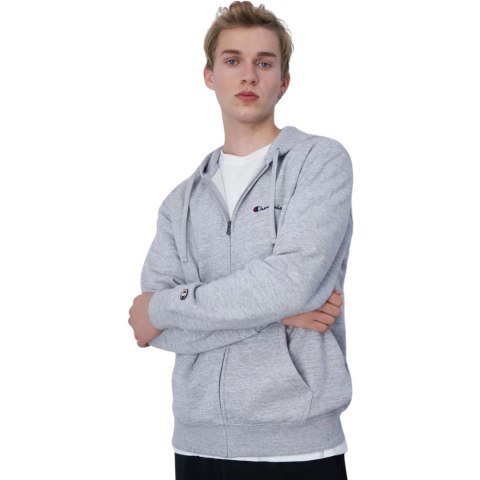 Bluza męska Champion Full Zip Hoodie szara 220260 EM021 Bluza męska Champion Full Zip Hoodie szara 220260 EM021