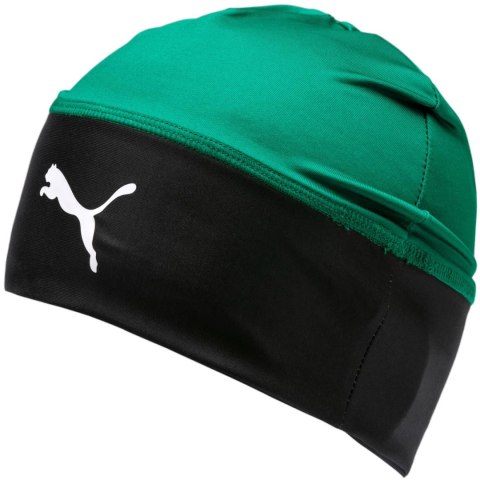 Czapka Puma Liga Beanie Senior zielono-czarna 22355 04 Czapka Puma Liga Beanie Senior zielono-czarna 22355 04